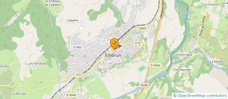 localisation de l'entreprise LE BOULEVARD 2.0 à EMBRUN