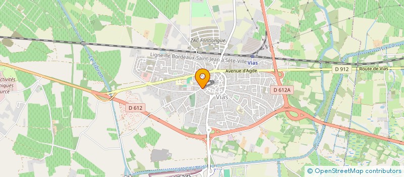 localisation de l'entreprise LE BOULEVARD DE L IMMOBILIER  VIAS