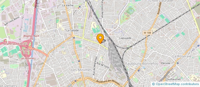 localisation de l'entreprise LE BOULIS D  TOULOUSE
