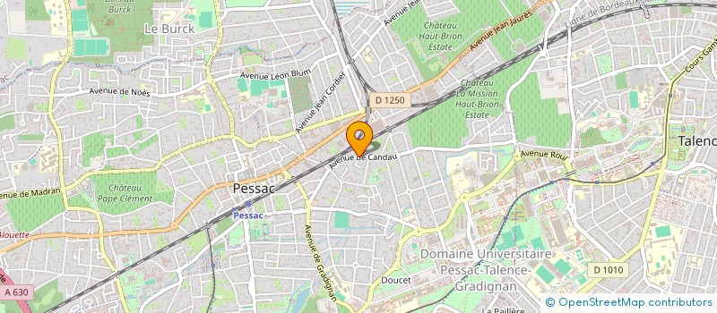 localisation de l'entreprise LE BOULOT CAMPAGNARD à PESSAC