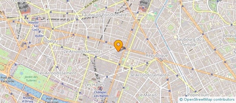 localisation de l'entreprise LE BOUNTY  PARIS