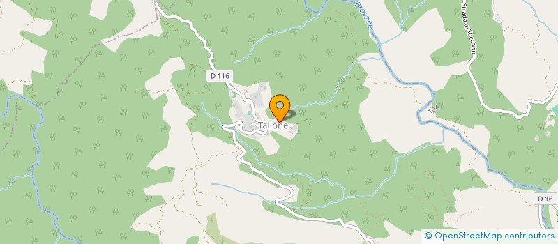 localisation de l'entreprise LE BOUNTY à ALERIA