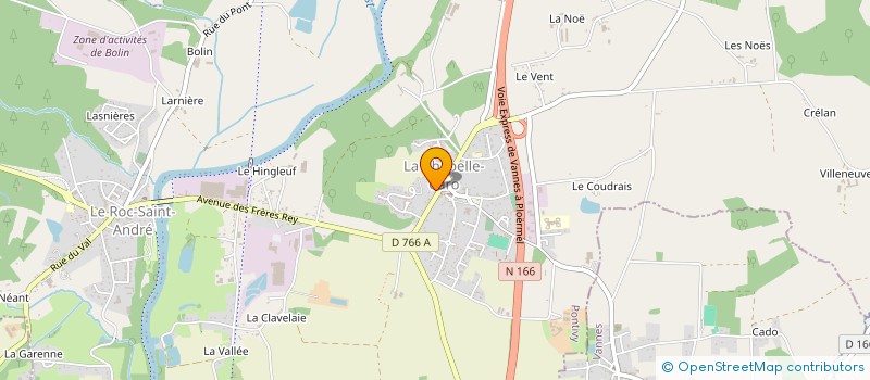 localisation de l'entreprise LE BOURBIER  VAL D'OUST