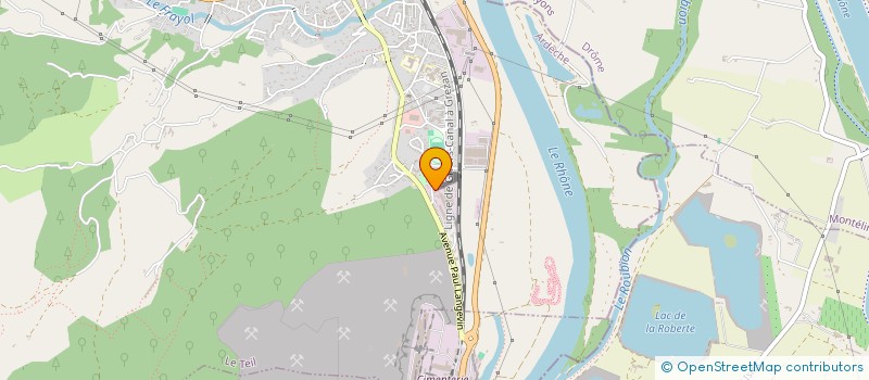 localisation de l'entreprise LE BOURDARY  LE TEIL