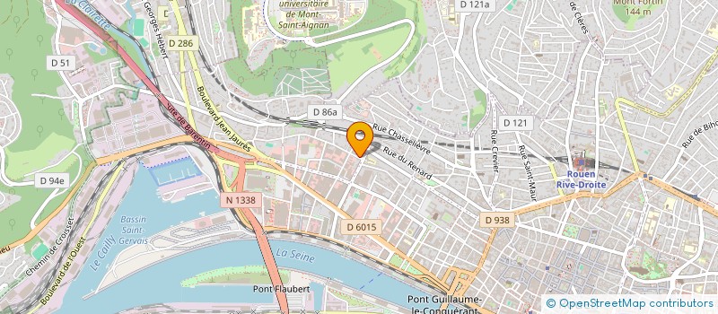 localisation de l'entreprise LE BOURG à ROUEN