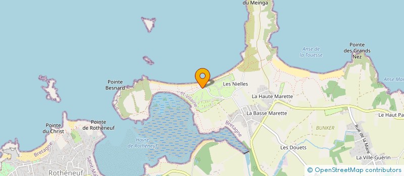 localisation de l'entreprise LE BOURG  SAINT-COULOMB