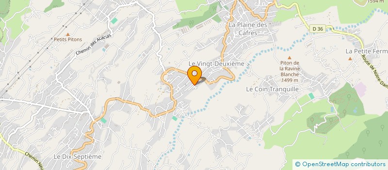 localisation de l'entreprise LE BOURG MURAT à LE TAMPON