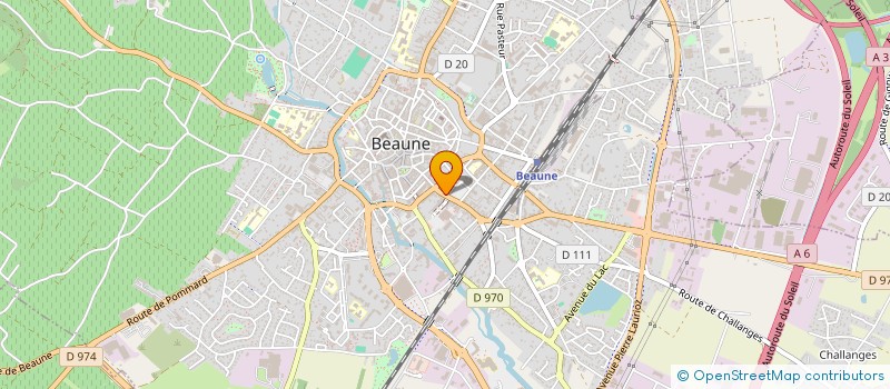 localisation de l'entreprise LE BOURGOGNE  SAINTE-MARIE-LA-BLANCHE