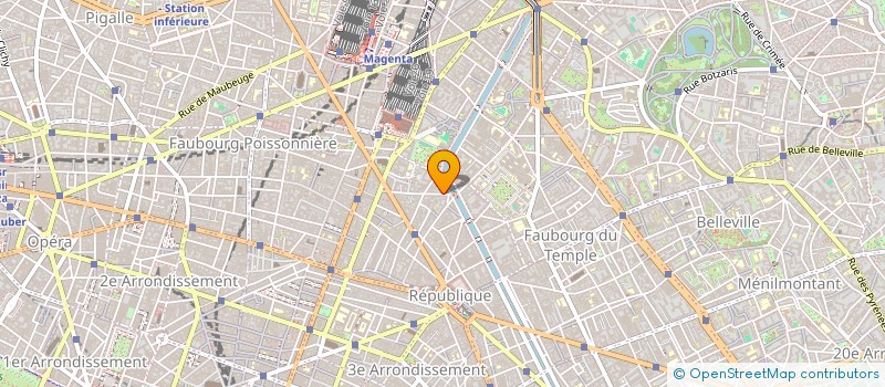 localisation de l'entreprise LE BOURGOGNE  PARIS