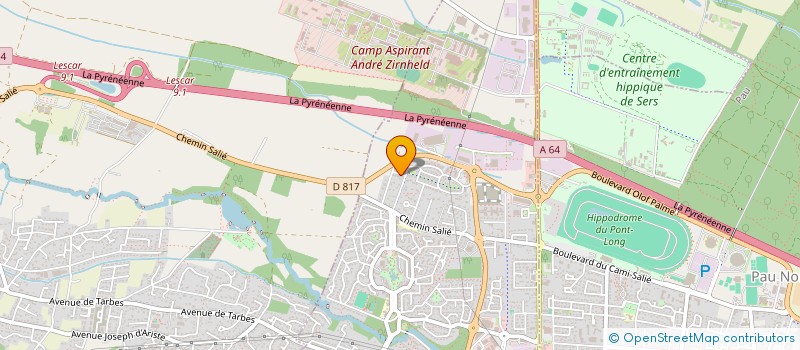 localisation de l'entreprise LE BOURHIS à LONS