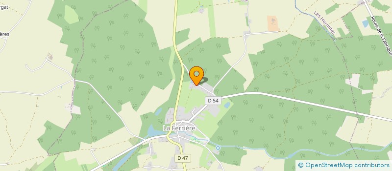 localisation de l'entreprise LE BOURNAIS à LA FERRIERE