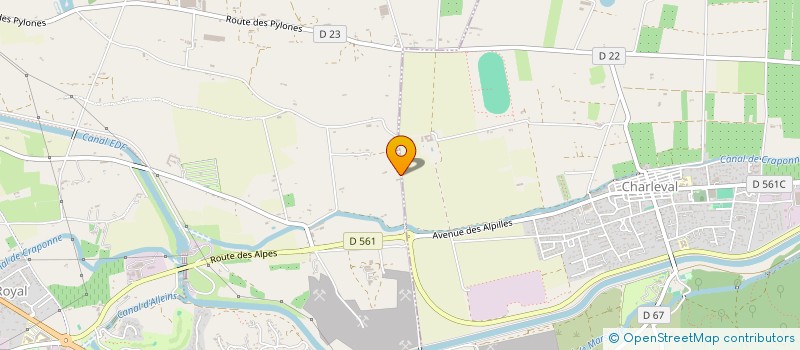 localisation de l'entreprise LE BOUSQUATIER  MALLEMORT