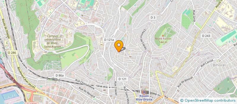 localisation de l'entreprise LE BOUT DE BIEN  MONT-SAINT-AIGNAN