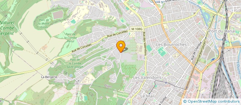 localisation de l'entreprise LE BOUT DU BANC à DIJON