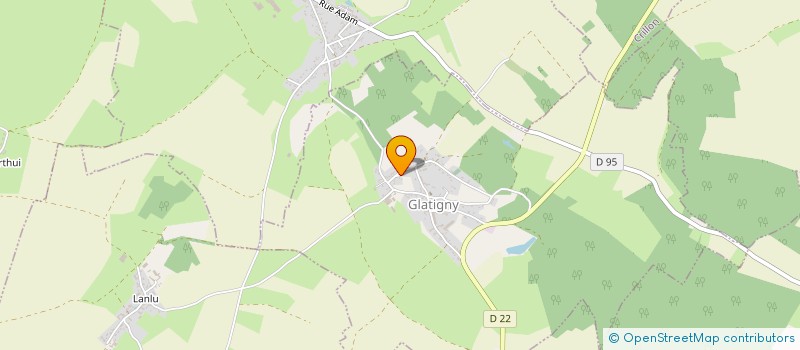 localisation de l'entreprise LE BOUT DU HAUT à GLATIGNY