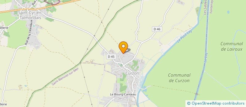 localisation de l'entreprise LE BOUT DU MONDE  CURZON