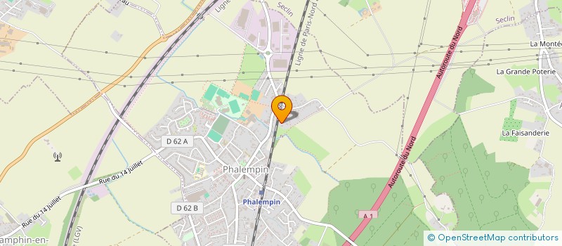 localisation de l'entreprise LE BOUT DU MONDE  PHALEMPIN