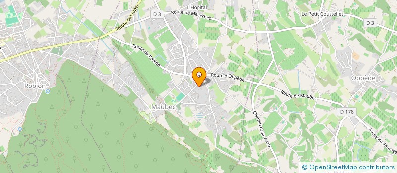 localisation de l'entreprise LE BOUTEILLER  MAUBEC