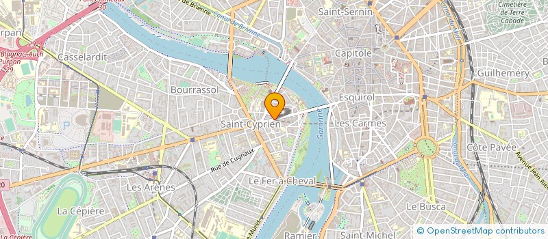 localisation de l'entreprise LE BOUTEILLON à TOULOUSE