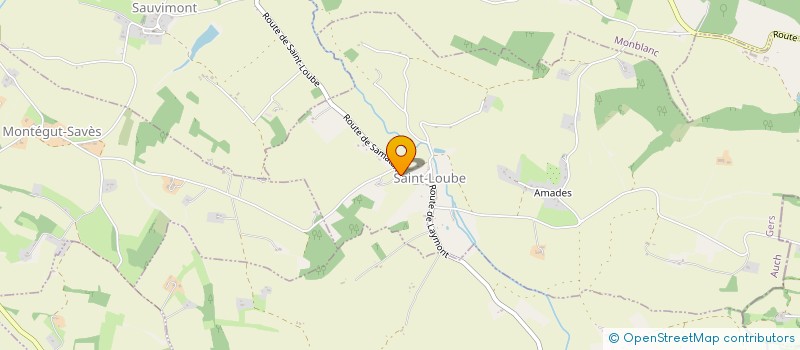 localisation de l'entreprise LE BOY  SAINT-LOUBE