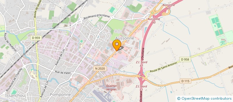 localisation de l'entreprise LE BR à MONTAUBAN