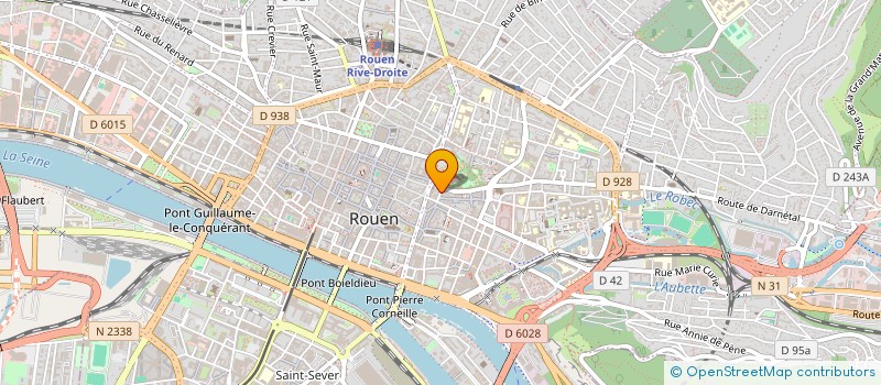 localisation de l'entreprise LE BRACELET D'ARGENT à ROUEN