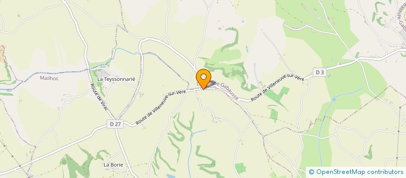 localisation de l'entreprise LE BRAS  MAILHOC