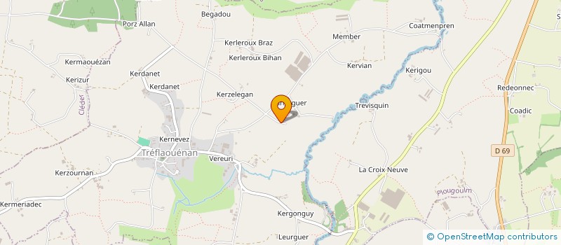 localisation de l'entreprise LE BRAS AMENAGEMENT  SAINT-VOUGAY