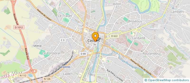 localisation de l'entreprise LE BRAZIL  CASTRES