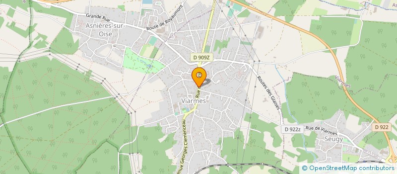 localisation de l'entreprise LE BRAZZA SNC  VIARMES