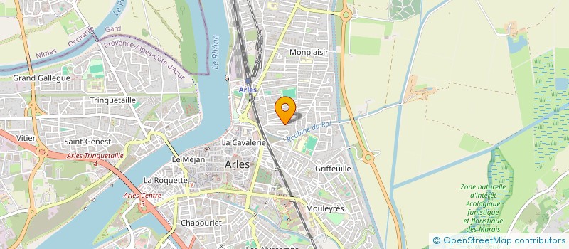localisation de l'entreprise LE BREAK à ARLES