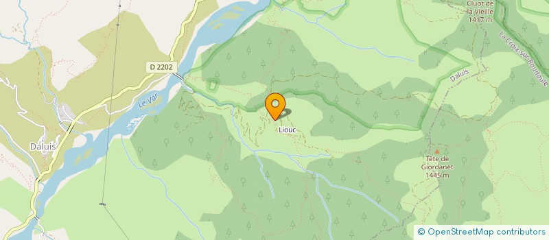 localisation de l'entreprise LE BREC  DALUIS