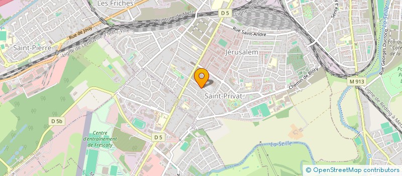 localisation de l'entreprise LE BRENNUS  MONTIGNY-LES-METZ