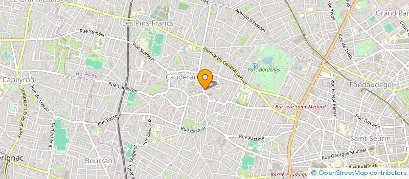 localisation de l'entreprise LE BRENNUS  BORDEAUX