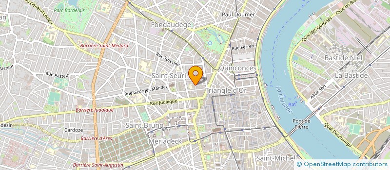 localisation de l'entreprise LE BRENNUS SARL à BORDEAUX