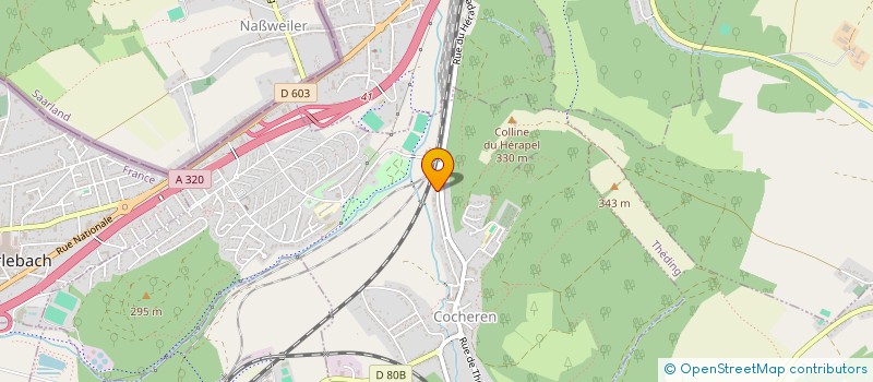 localisation de l'entreprise LE BRESCIO  COCHEREN