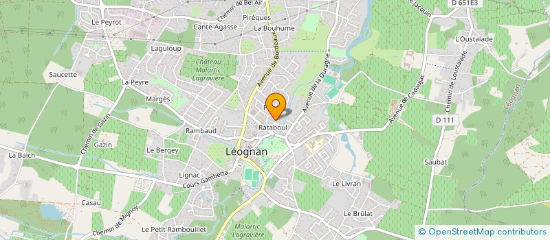 localisation de l'entreprise LE BRESTA 4L TROPHY  LEOGNAN