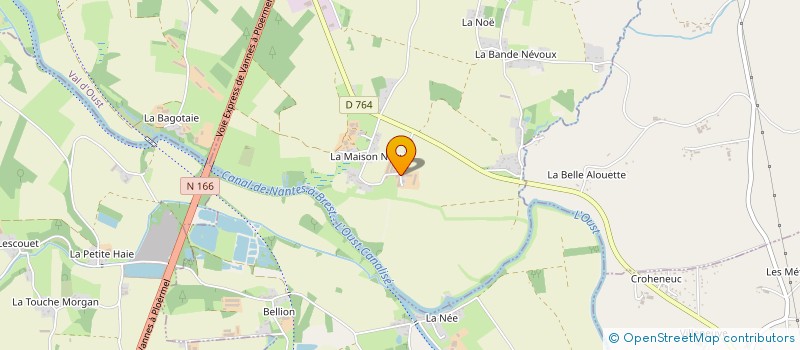 localisation de l'entreprise LE BRETON à SAINT-ABRAHAM