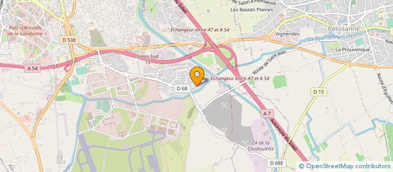 localisation de l'entreprise LE BRETON à SALON-DE-PROVENCE