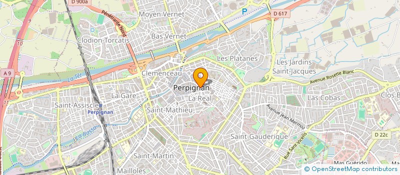 localisation de l'entreprise LE BRETON DIS  PERPIGNAN