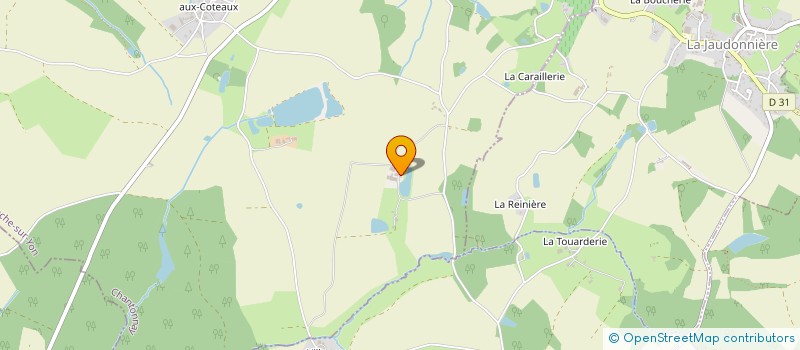 localisation de l'entreprise LE BREUIL à CHANTONNAY