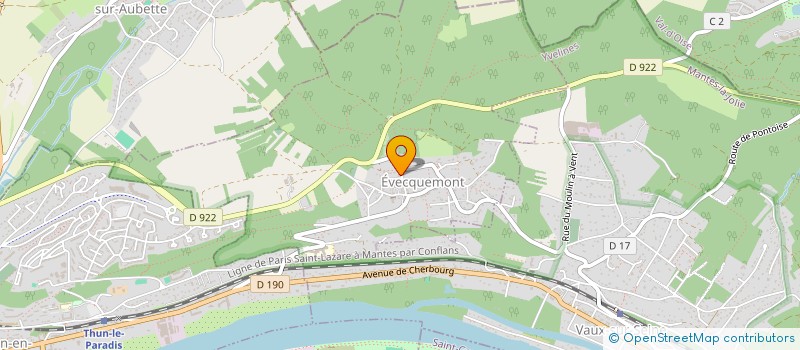 localisation de l'entreprise LE BREUIL  EVECQUEMONT