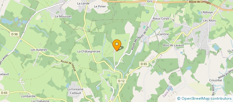 localisation de l'entreprise LE BREUIL à EYJEAUX