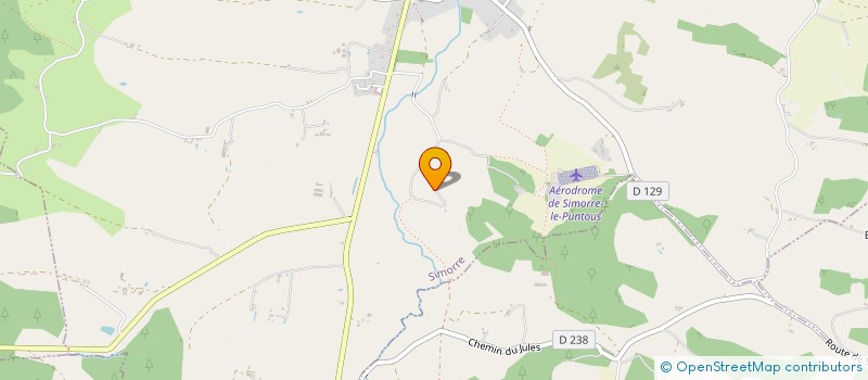 localisation de l'entreprise LE BRIACIN  SIMORRE