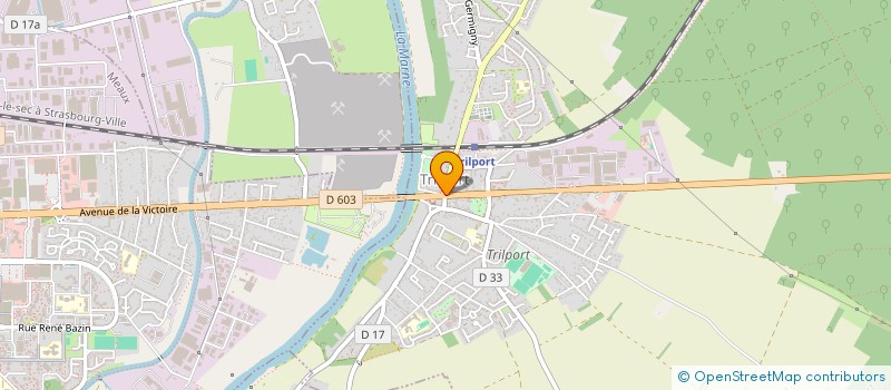 localisation de l'entreprise LE BRIARD  TRILPORT