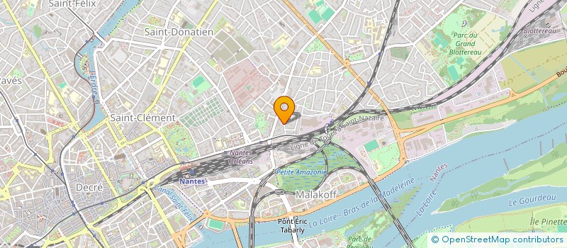 localisation de l'entreprise LE BRIC A VAPE à NANTES