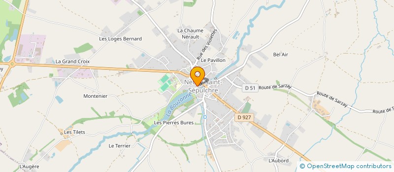 localisation de l'entreprise LE BRIDIOU à NEUVY-SAINT-SEPULCHRE