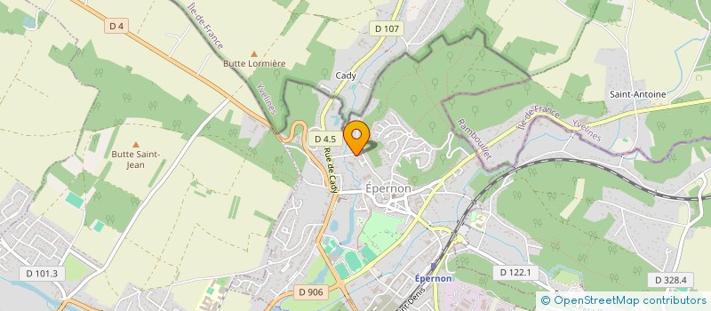 localisation de l'entreprise LE BRIGADIER THEATRE à EPERNON