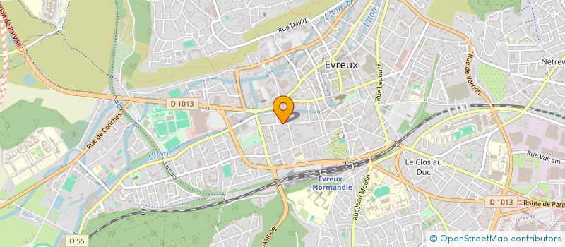 localisation de l'entreprise LE BRIGANTIN  EVREUX