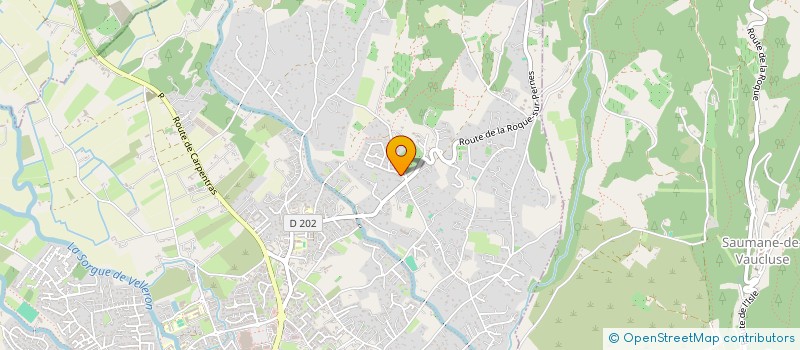 localisation de l'entreprise LE BRIN D'OLIVIER  L'ISLE-SUR-LA-SORGUE